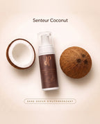 Mousse autobronzante Hemera Dark, senteur coco
