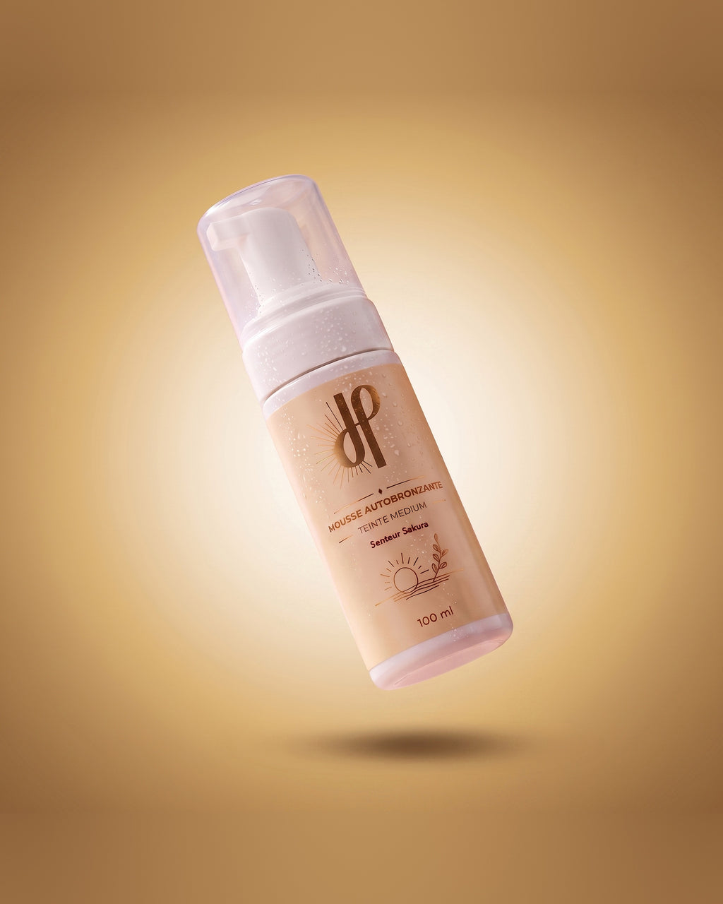 Flacon de mousse autobronzante Hemera Medium