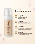 Rituel d'application de la mousse autobronzante Hemera Medium