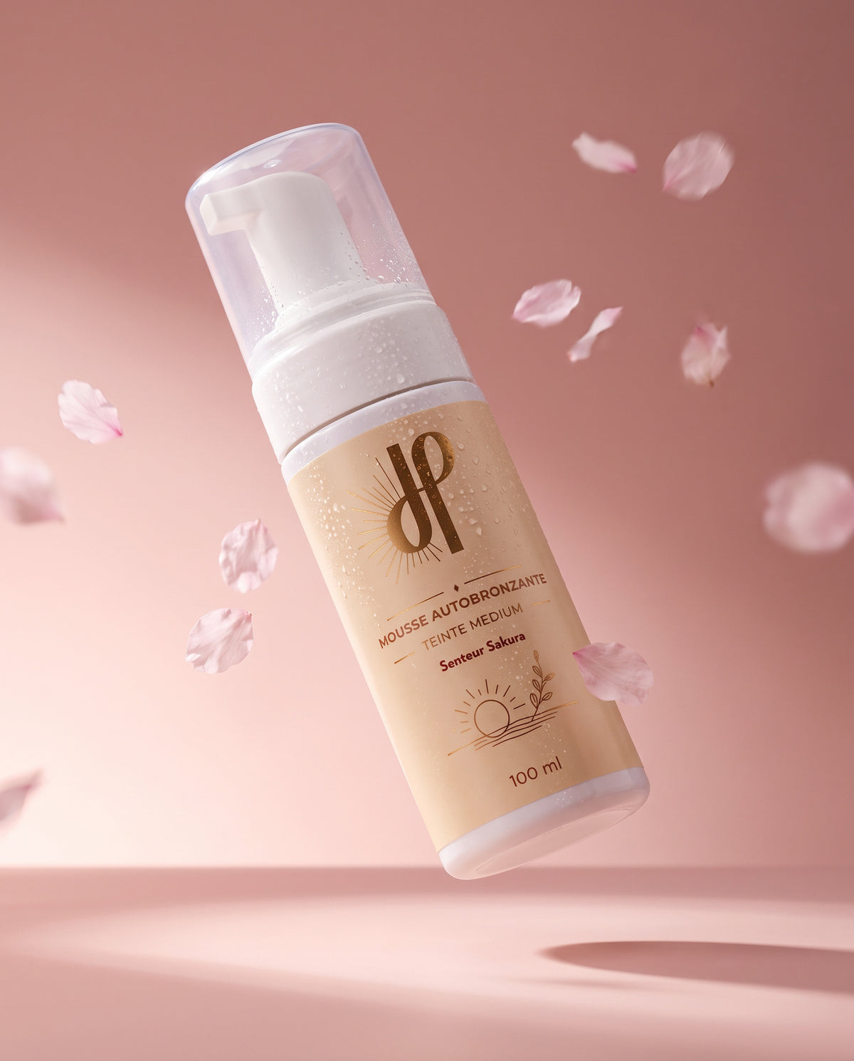 Mousse autobronzante Hemera teinte Medium, flacon 100ml