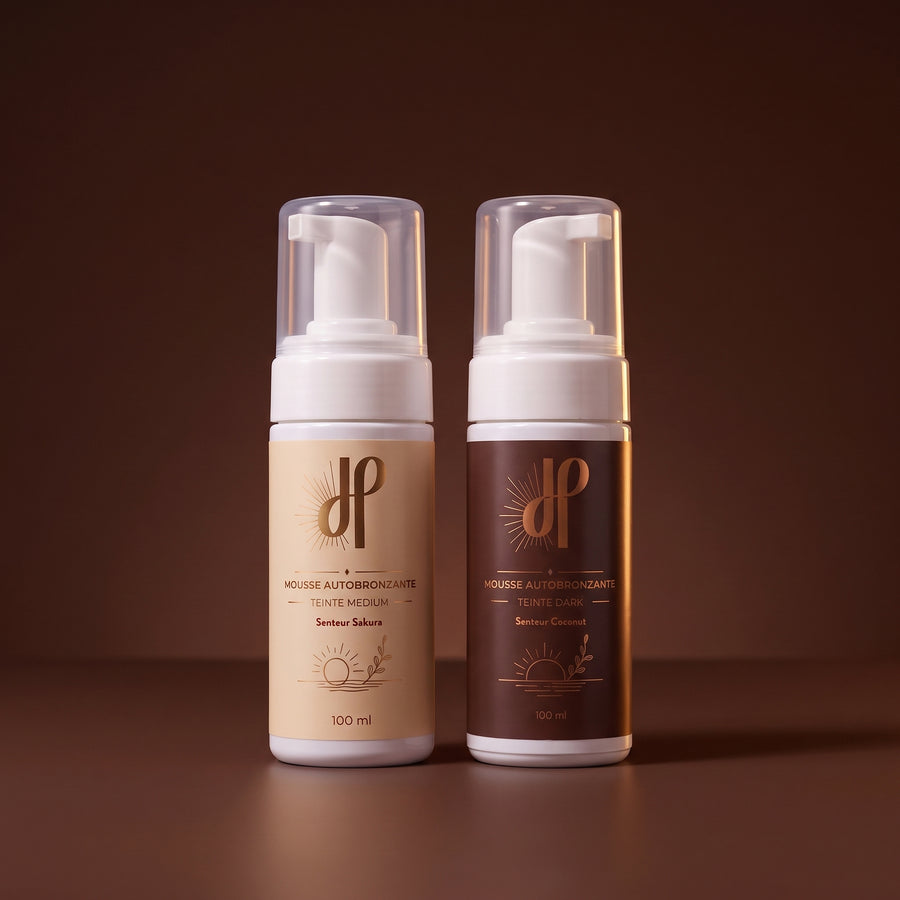 Ingrédients de la mousse autobronzante
