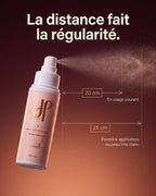Distance de pulvérisation du spray autobronzant Hemera